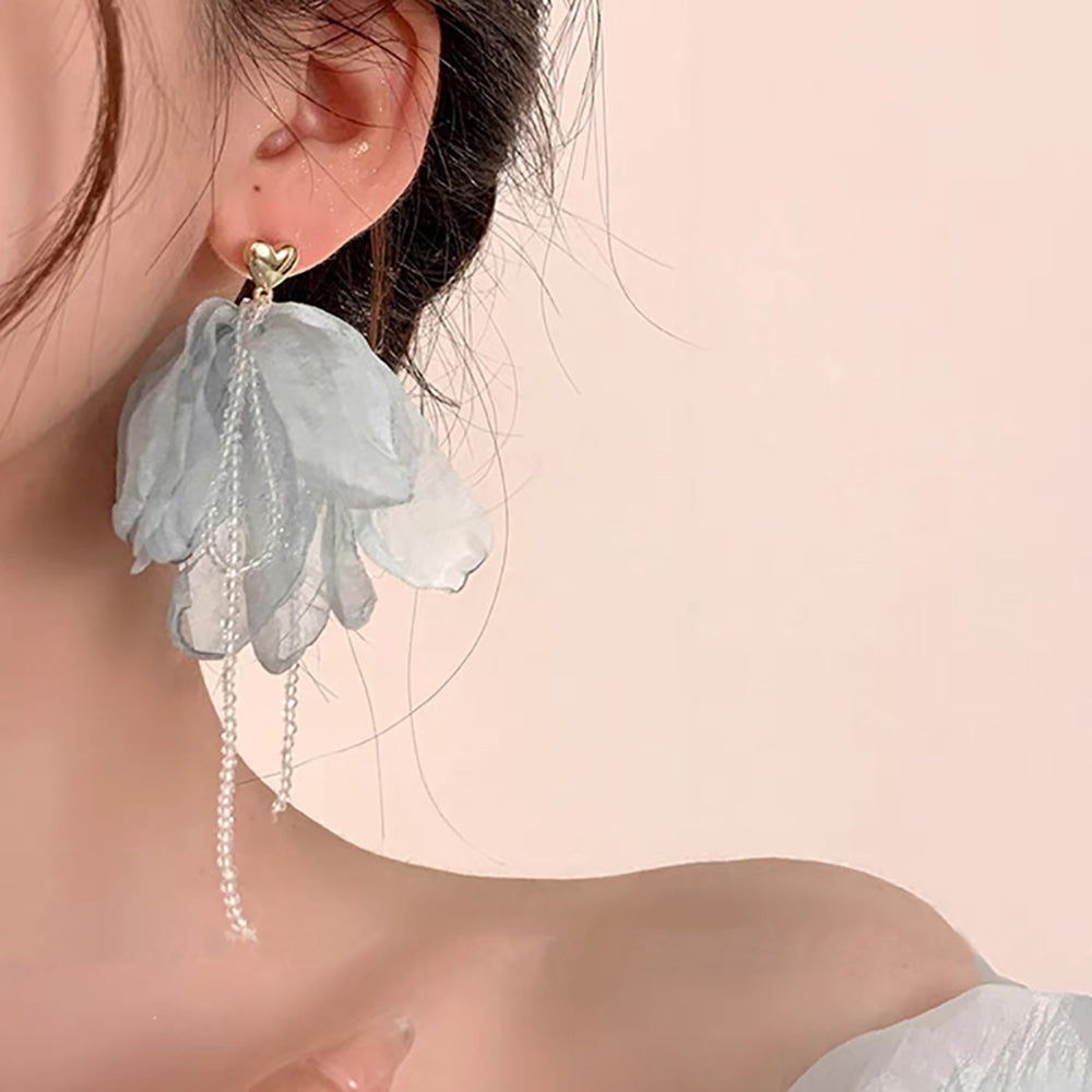 Floral Drop Earrings