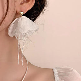 Floral Drop Earrings