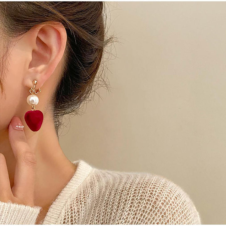 Star Shaped Drop Earrings