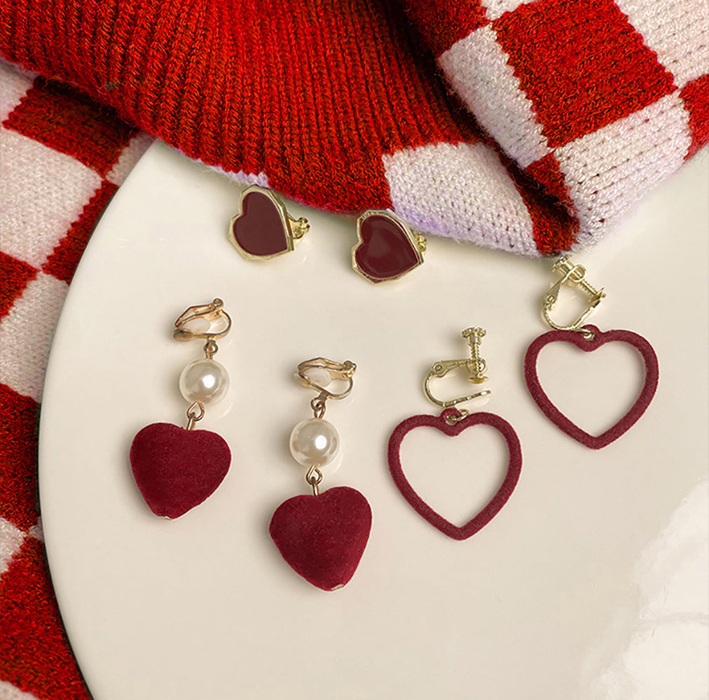 Star Shaped Drop Earrings