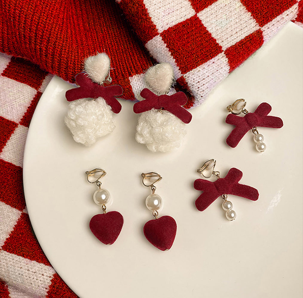 Star Shaped Drop Earrings