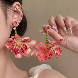 Floral Drop Earrings