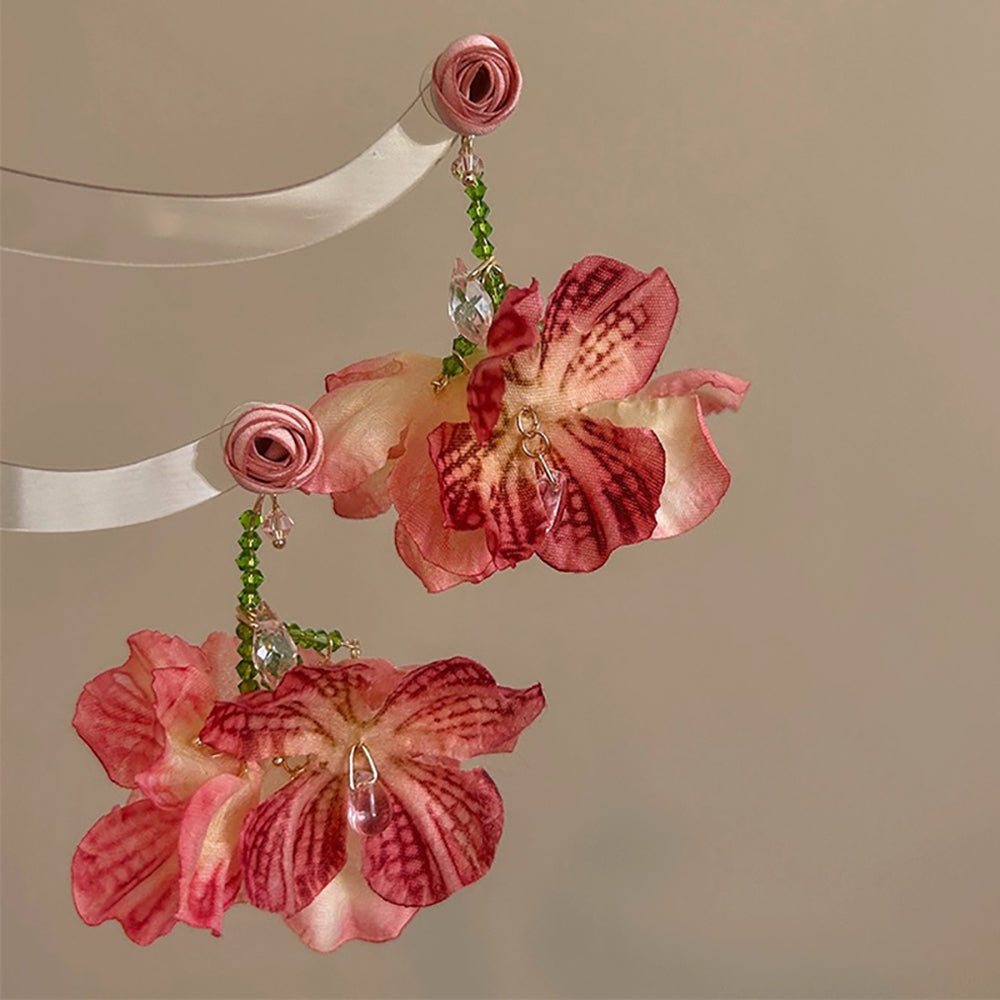 Floral Drop Earrings