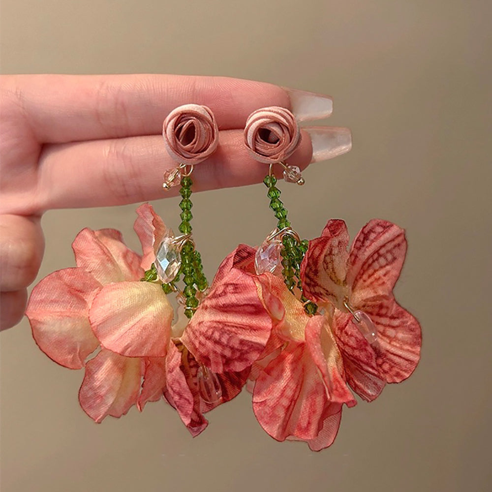 Floral Drop Earrings