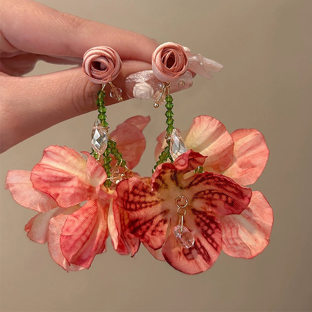 Floral Drop Earrings