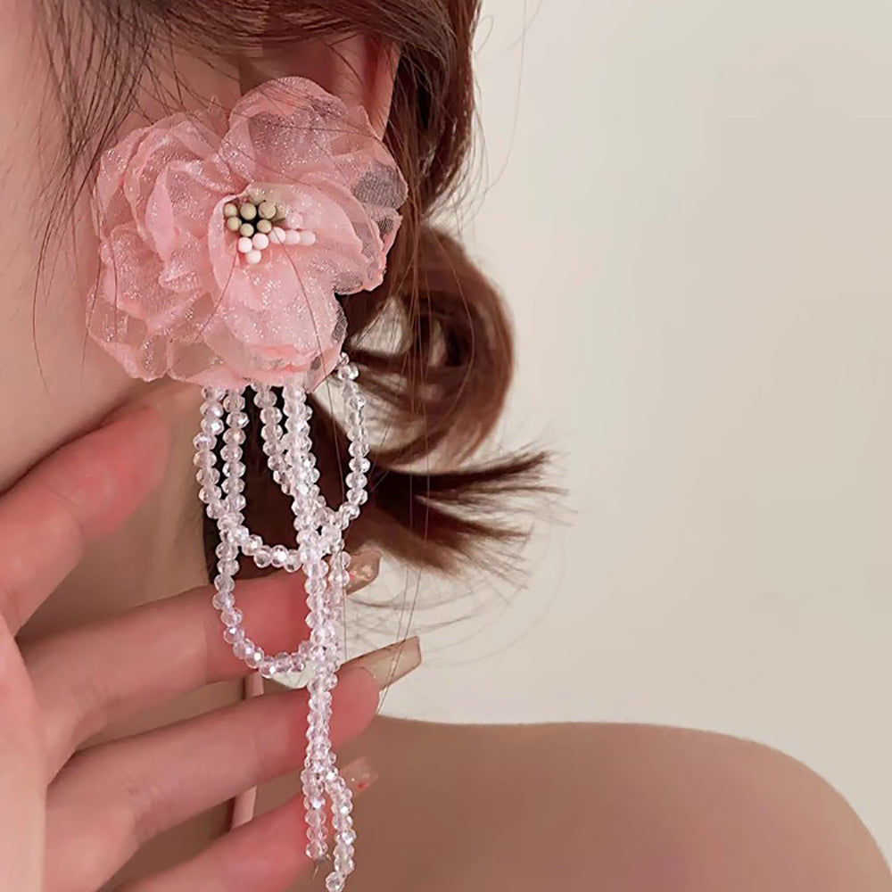 Floral Drop Earrings