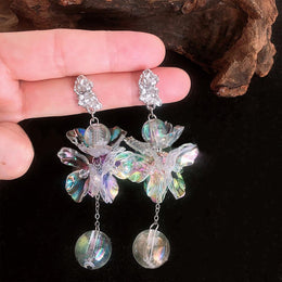 Floral Drop Earrings