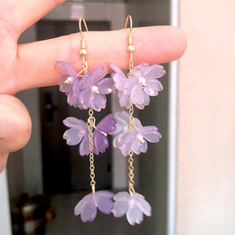 Floral Drop Earrings