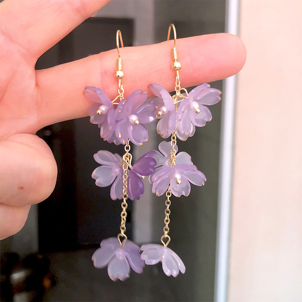 Floral Drop Earrings