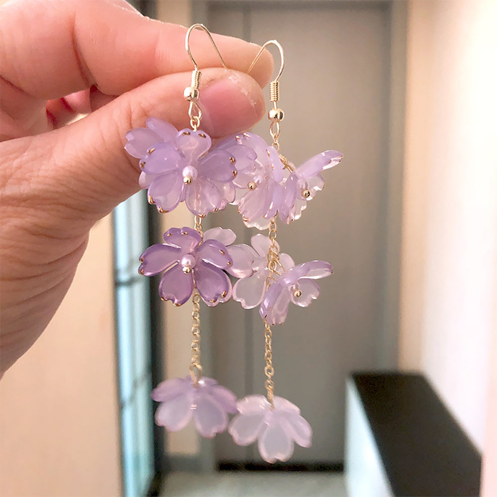 Floral Drop Earrings