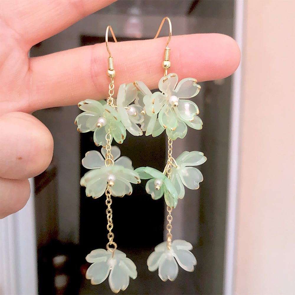 Floral Drop Earrings