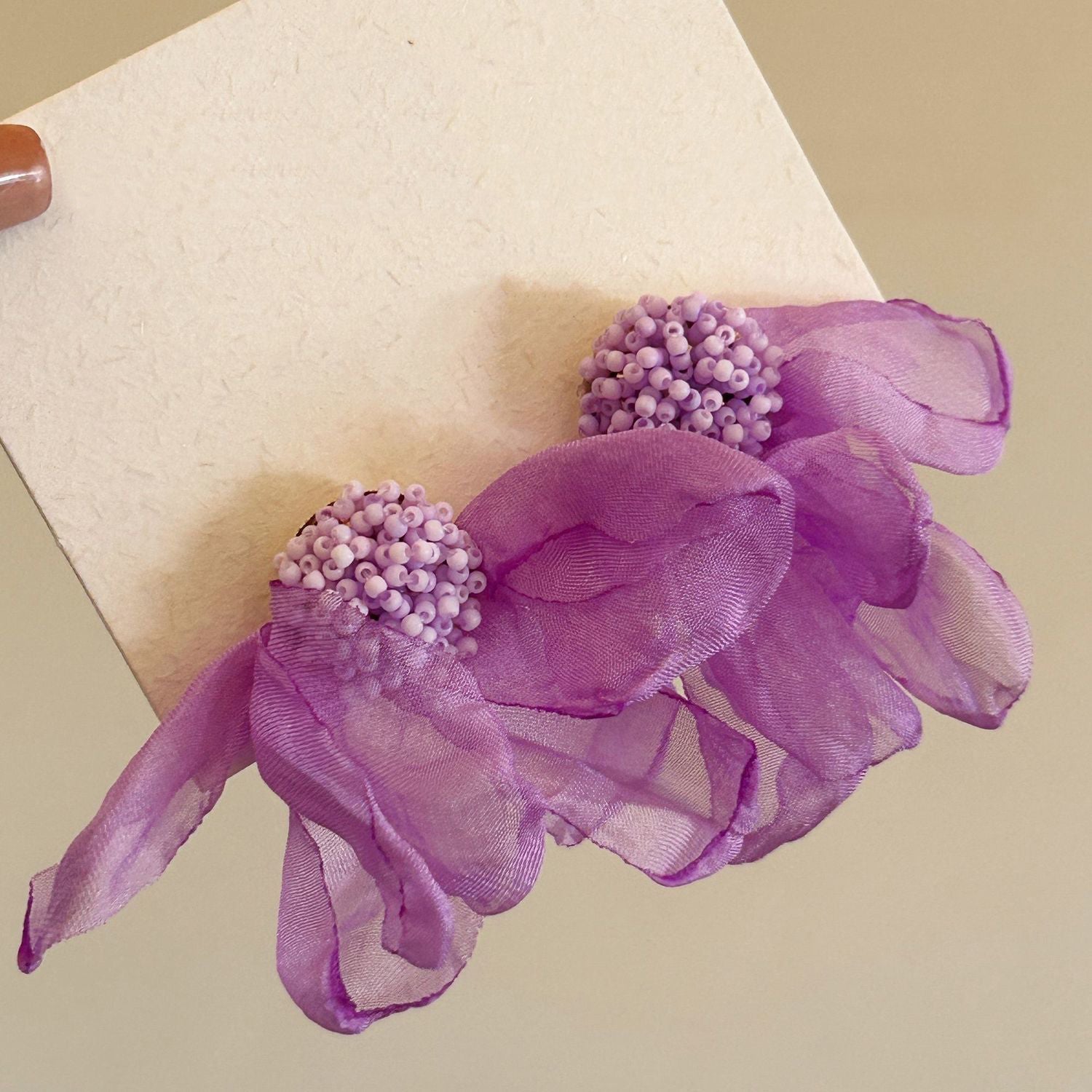 Floral Drop Earrings