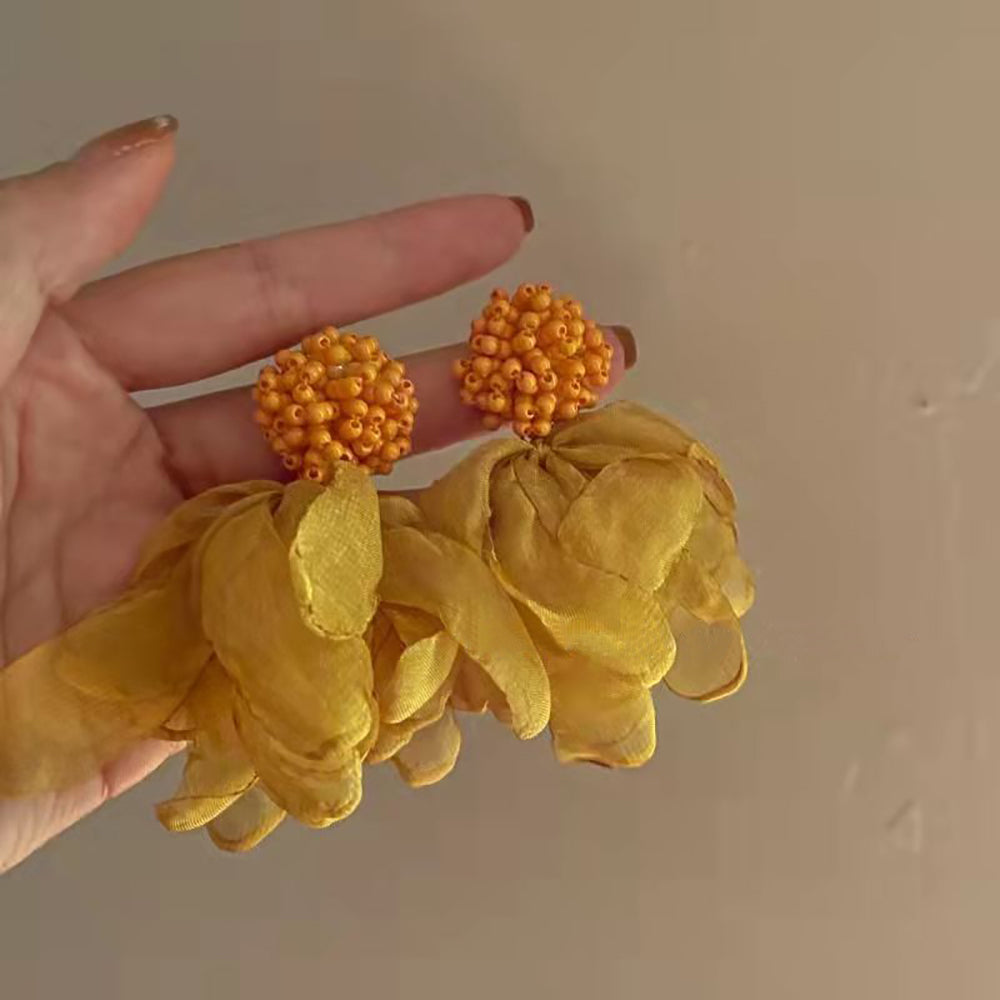 Floral Drop Earrings
