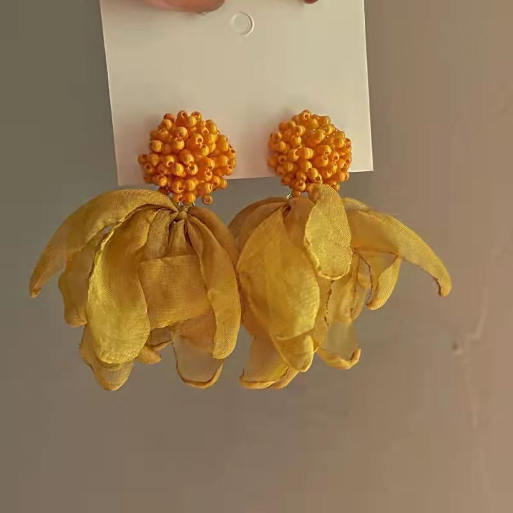 Floral Drop Earrings