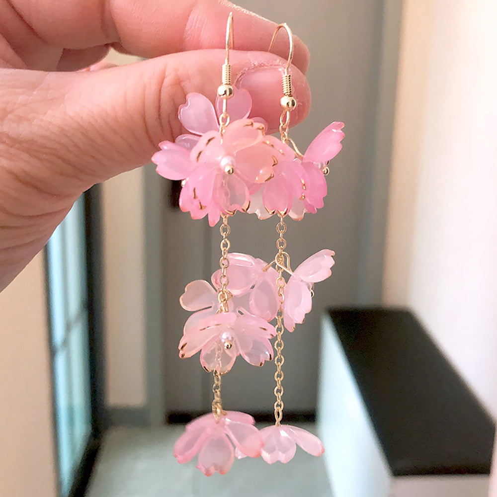 Floral Drop Earrings