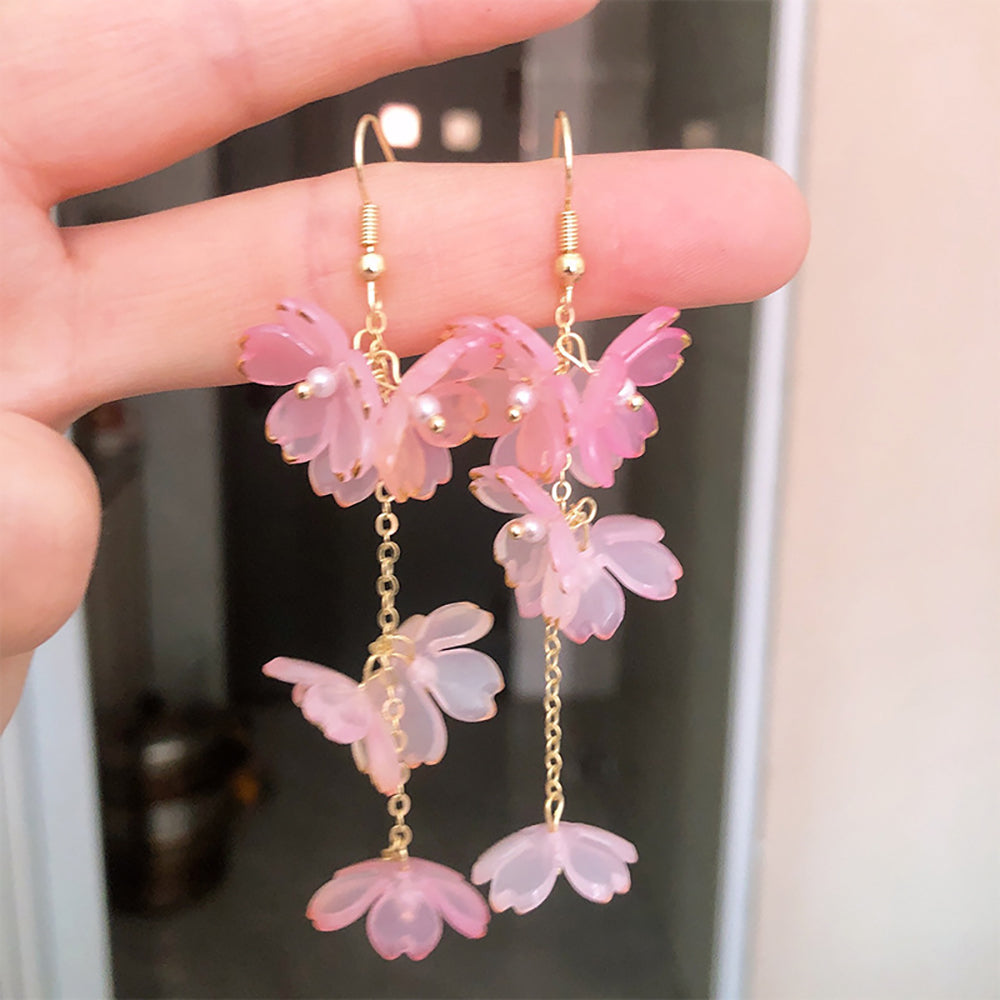 Floral Drop Earrings
