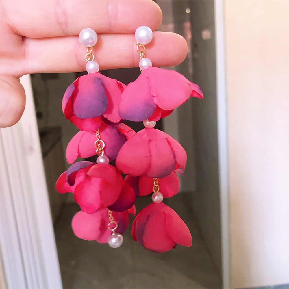 Floral Drop Earrings