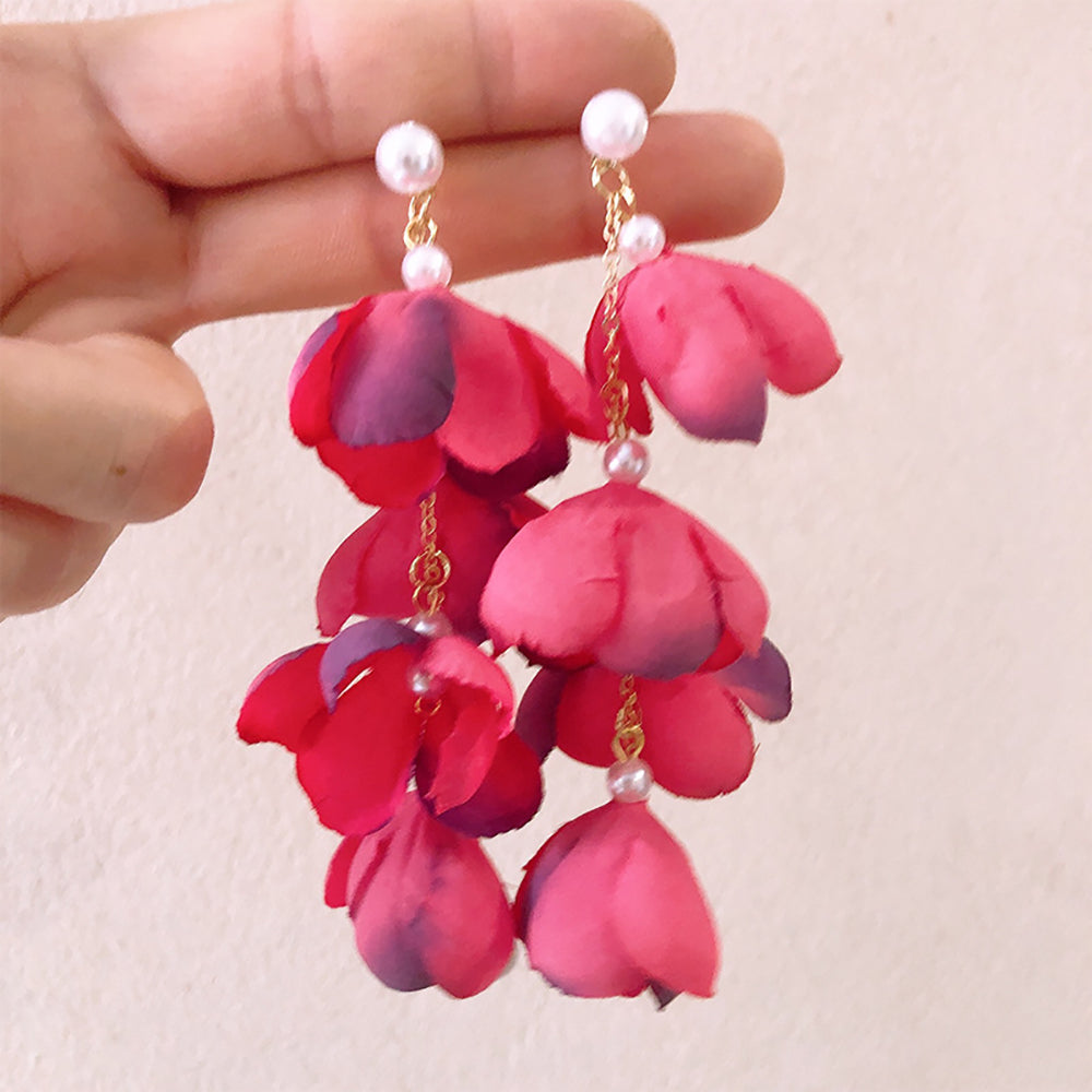 Floral Drop Earrings