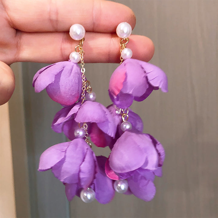 Floral Drop Earrings
