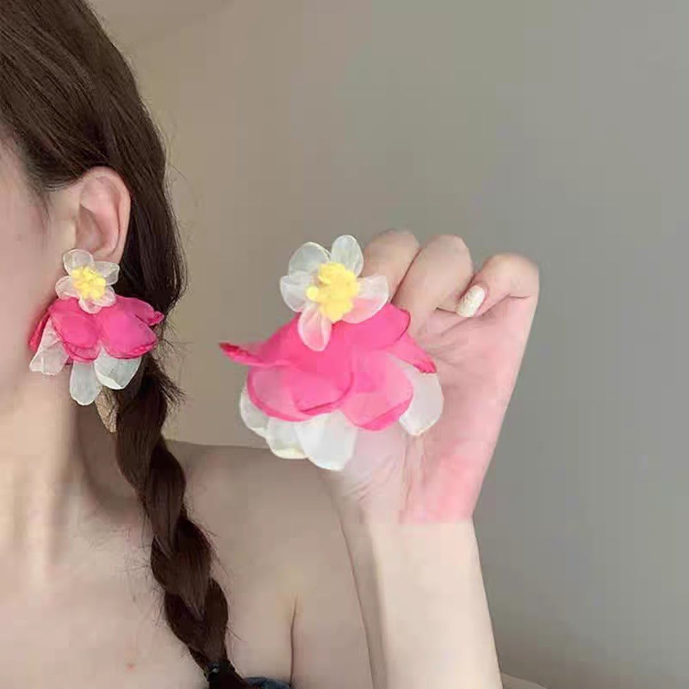 Floral Drop Earrings