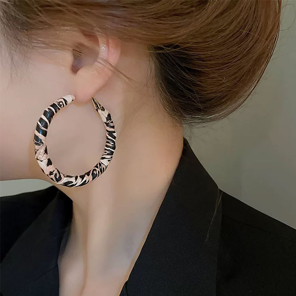 Square Half Hoop Earrings