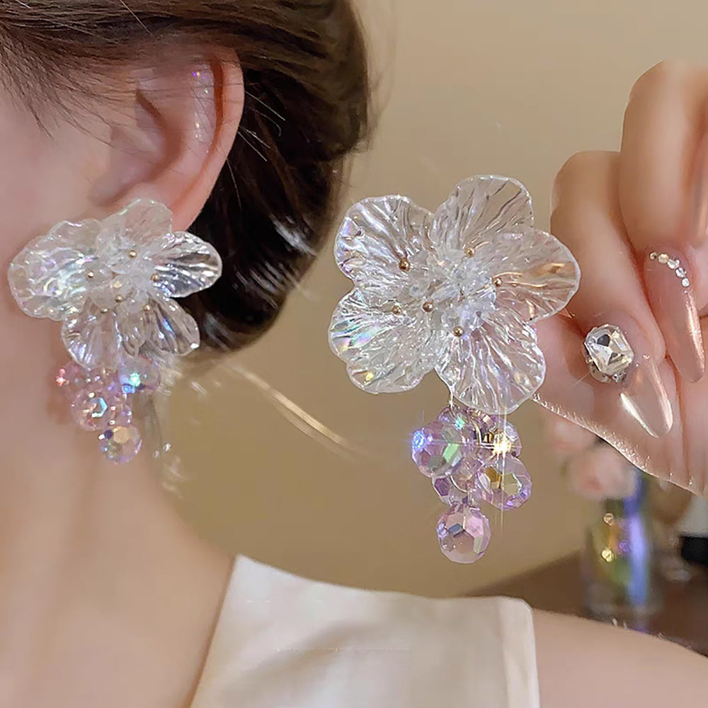 Floral Drop Earrings