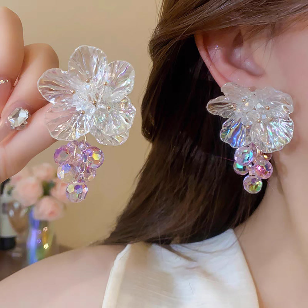 Floral Drop Earrings