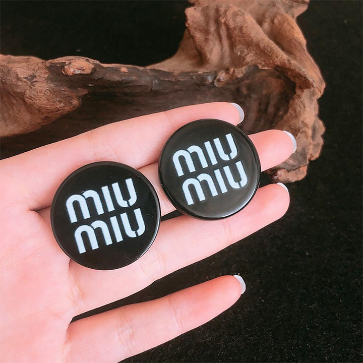 Oval Studs Earrings