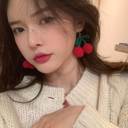 Circular Drop Earrings