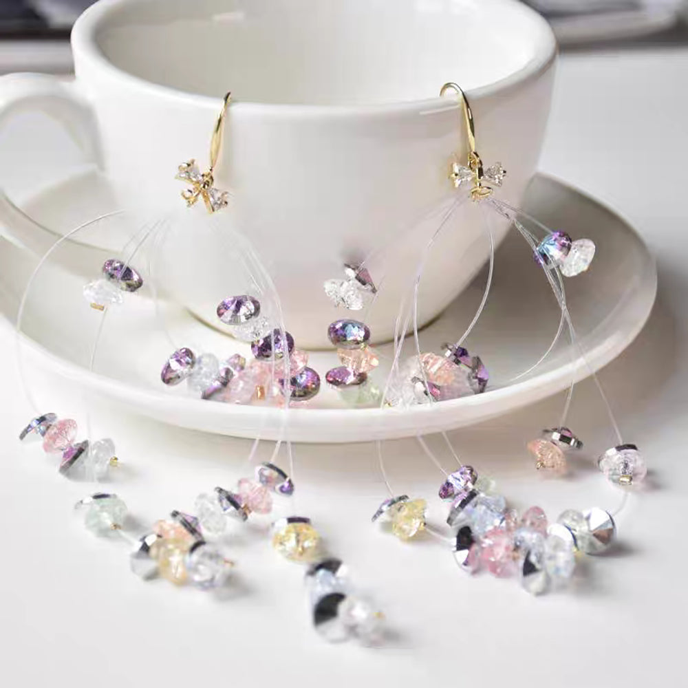 Oval Drop Earrings