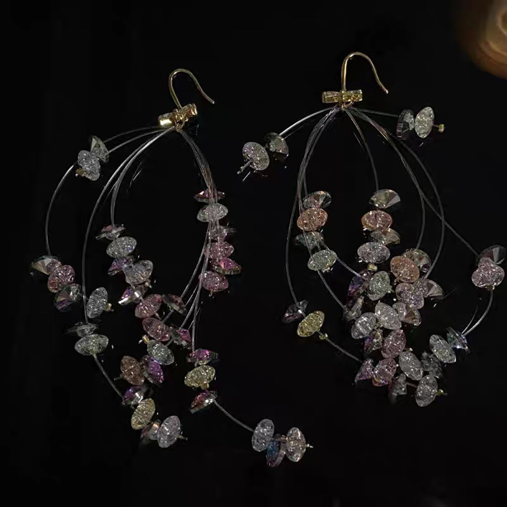 Oval Drop Earrings
