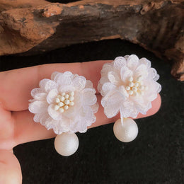 Floral Drop Earrings