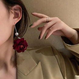 Floral Drop Earrings