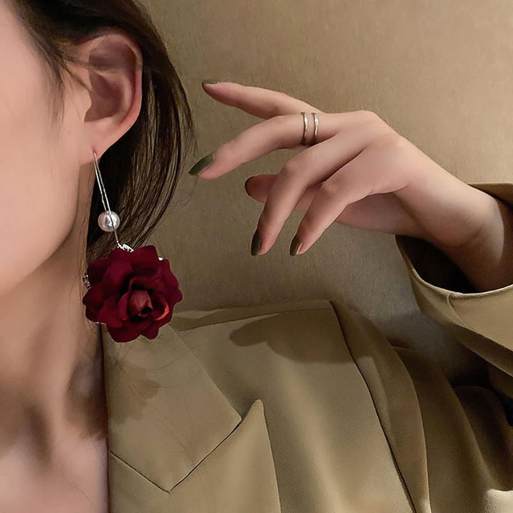 Floral Drop Earrings