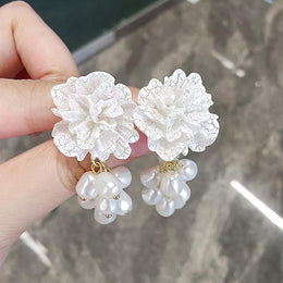 Floral Drop Earrings
