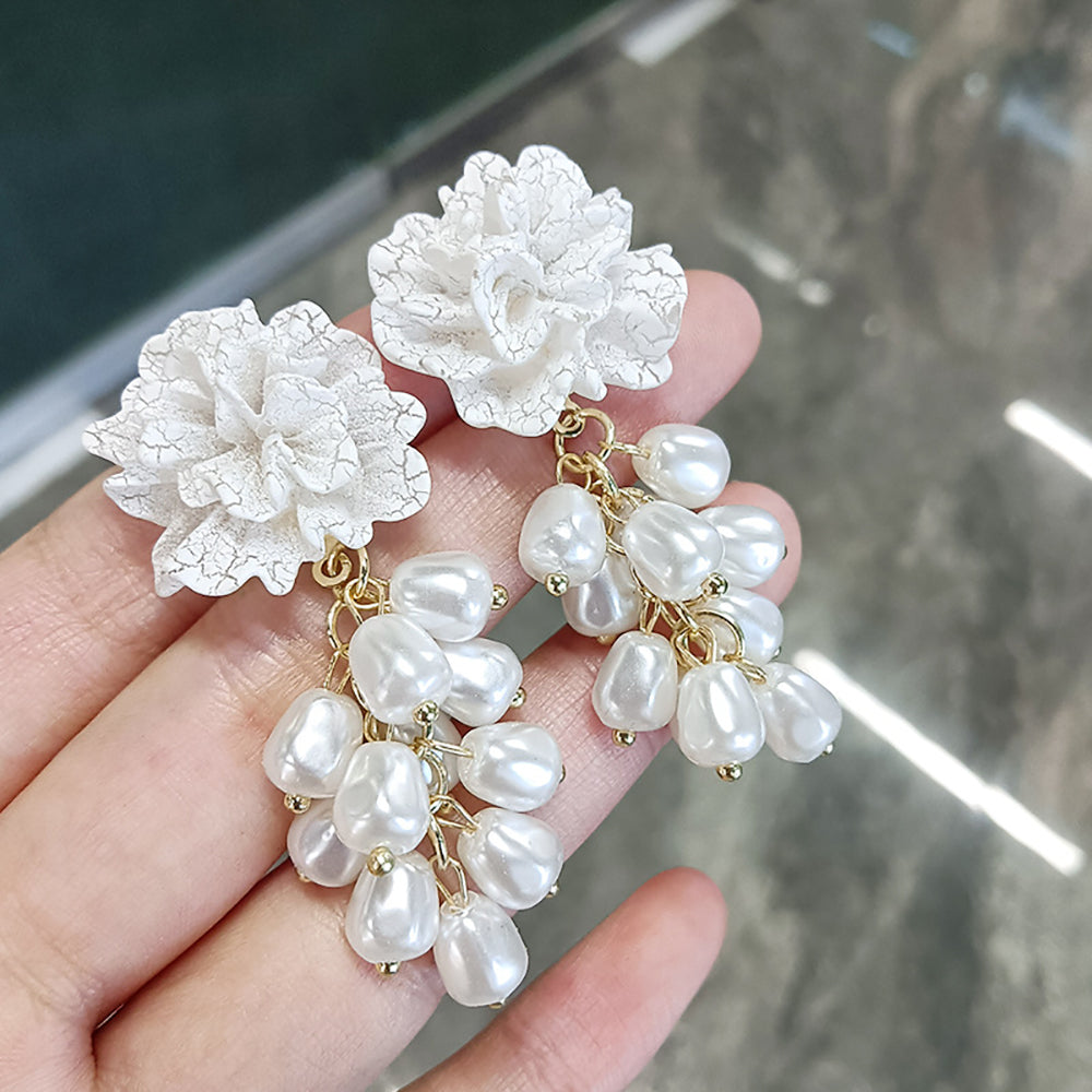 Floral Drop Earrings