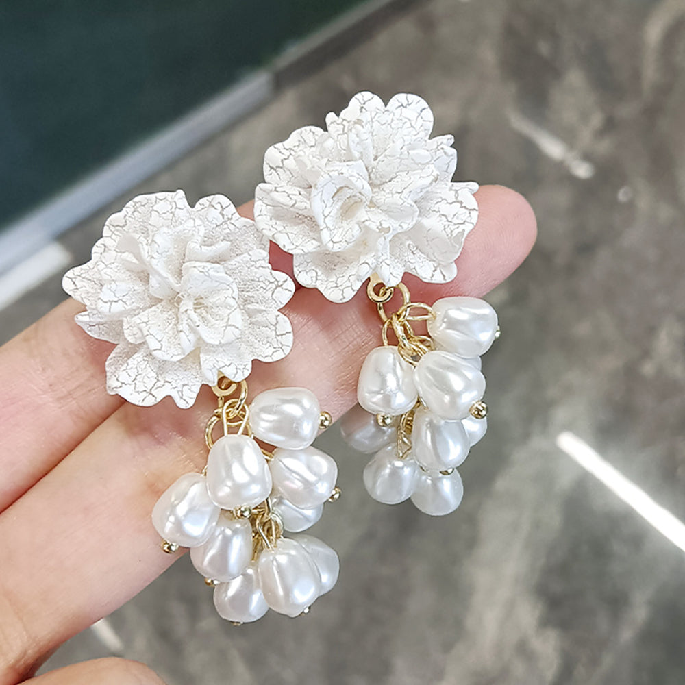 Floral Drop Earrings