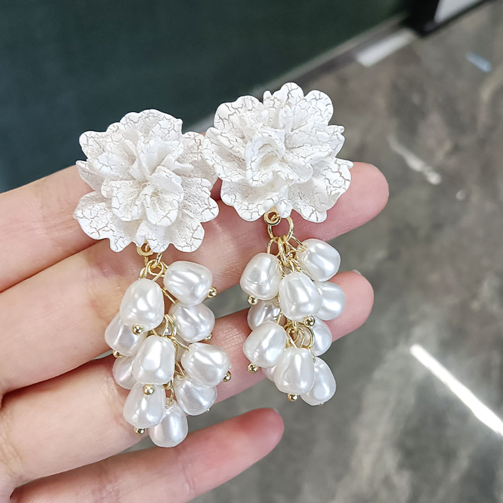 Floral Drop Earrings