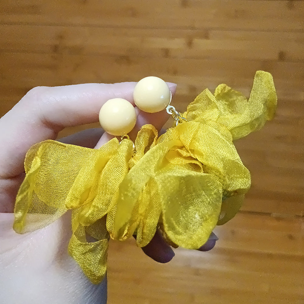 Floral Drop Earrings