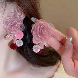 Floral Drop Earrings