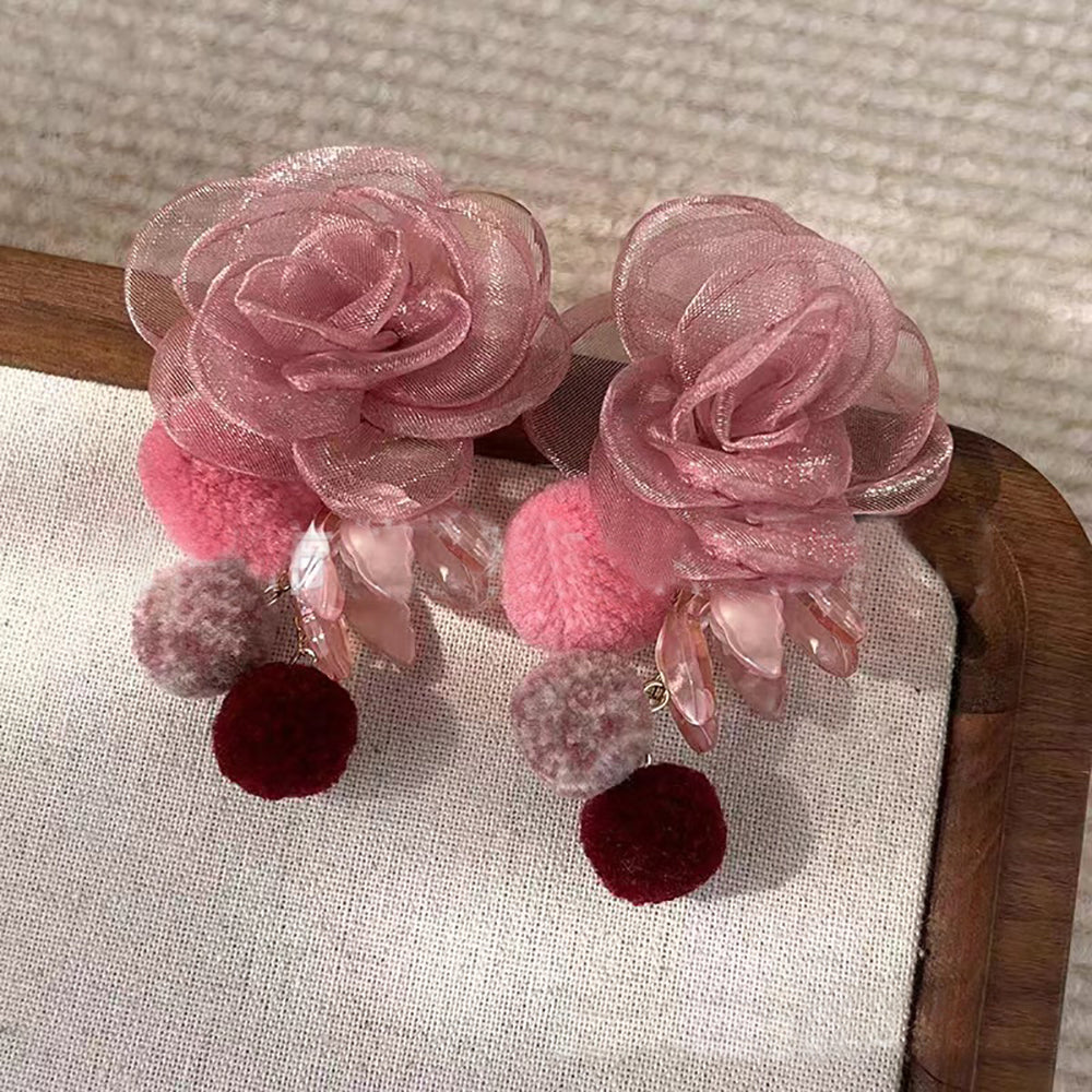 Floral Drop Earrings