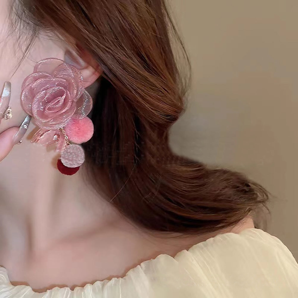 Floral Drop Earrings
