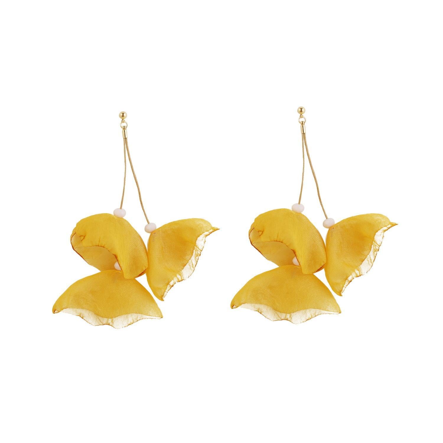 Floral Drop Earrings