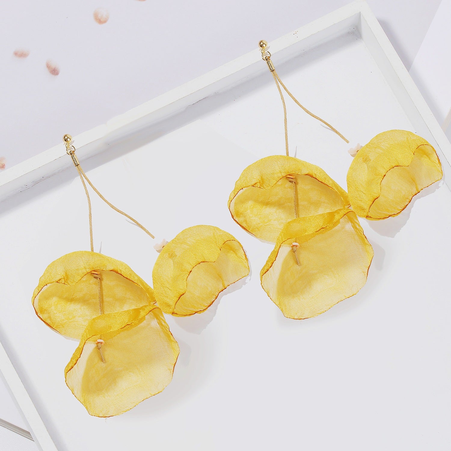 Floral Drop Earrings