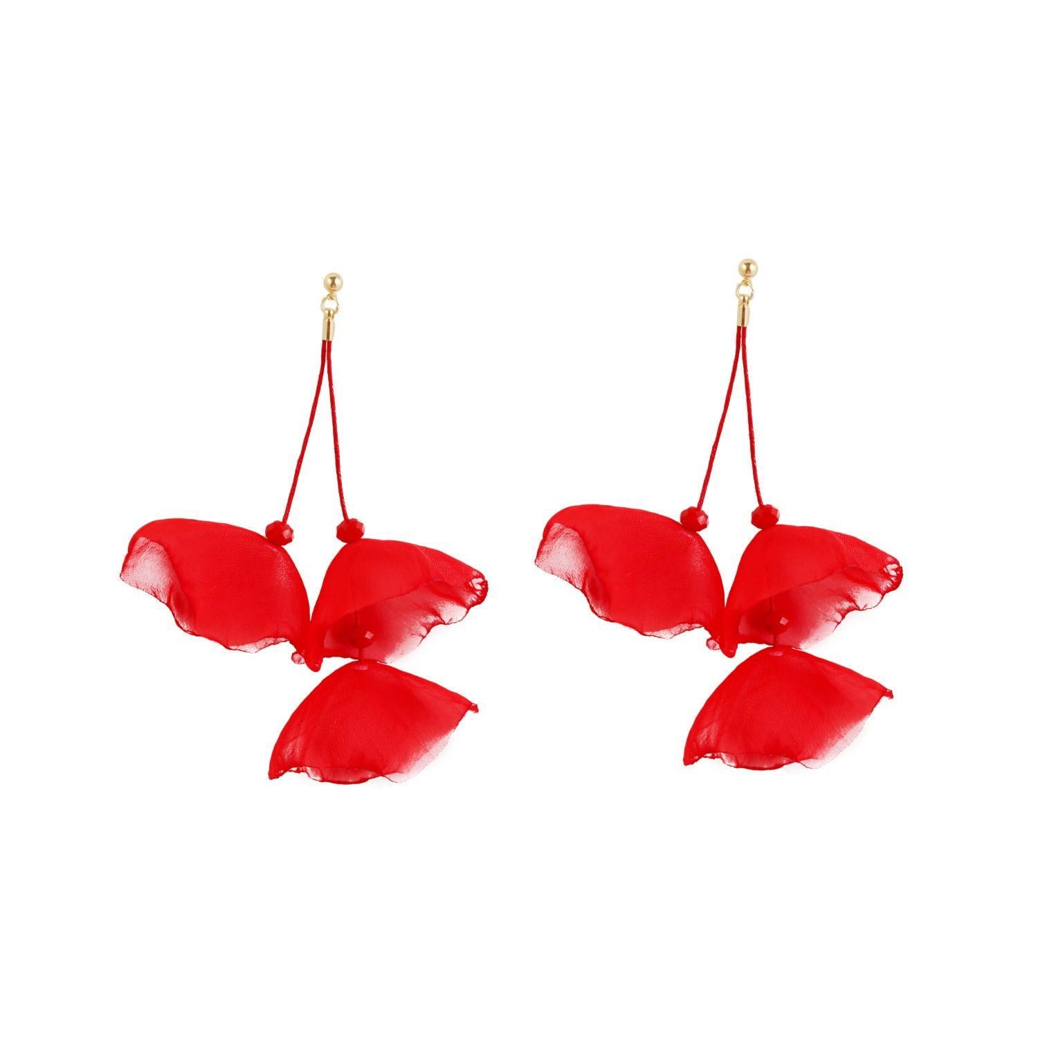 Floral Drop Earrings