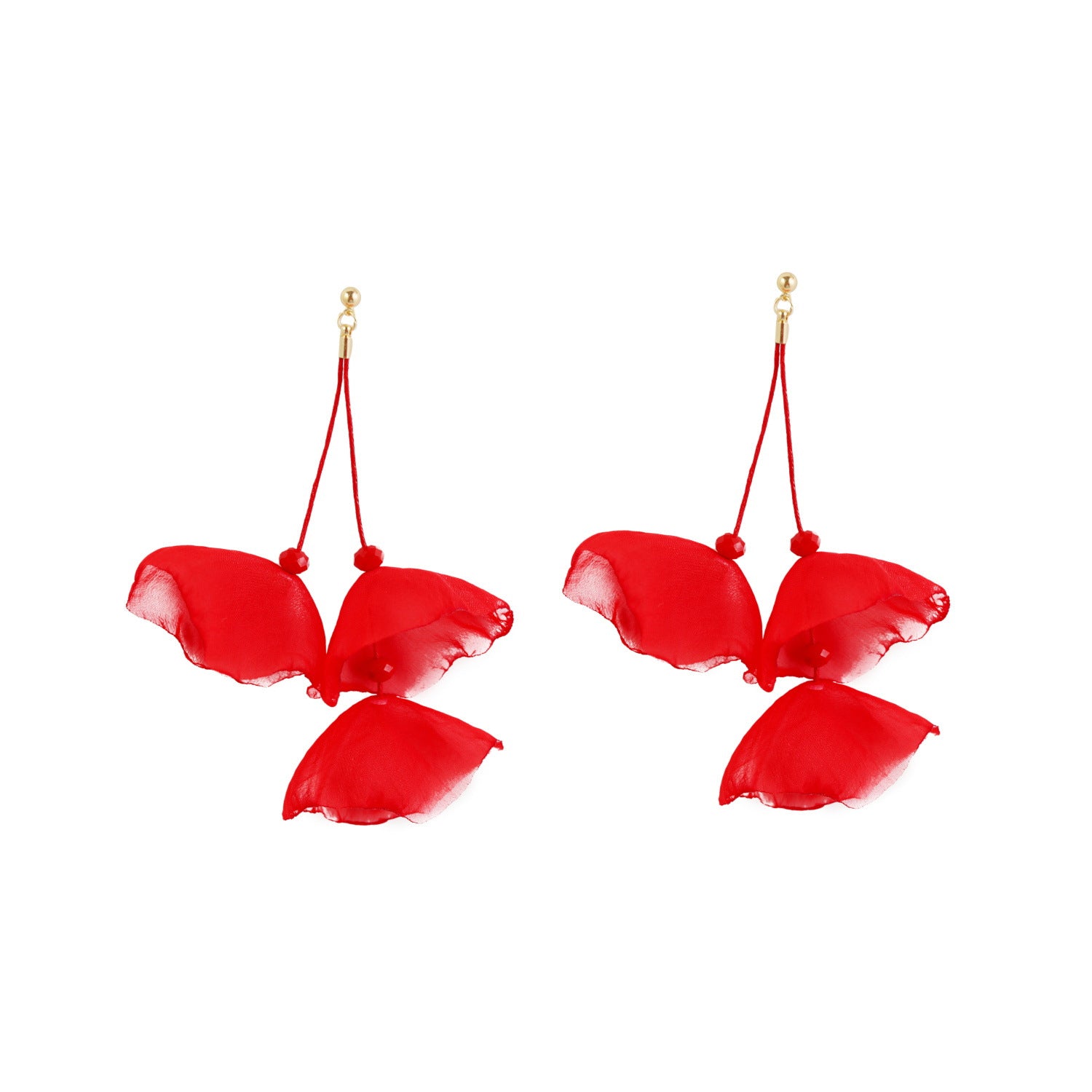 Floral Drop Earrings