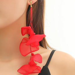 Floral Drop Earrings