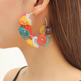 Floral Drop Earrings