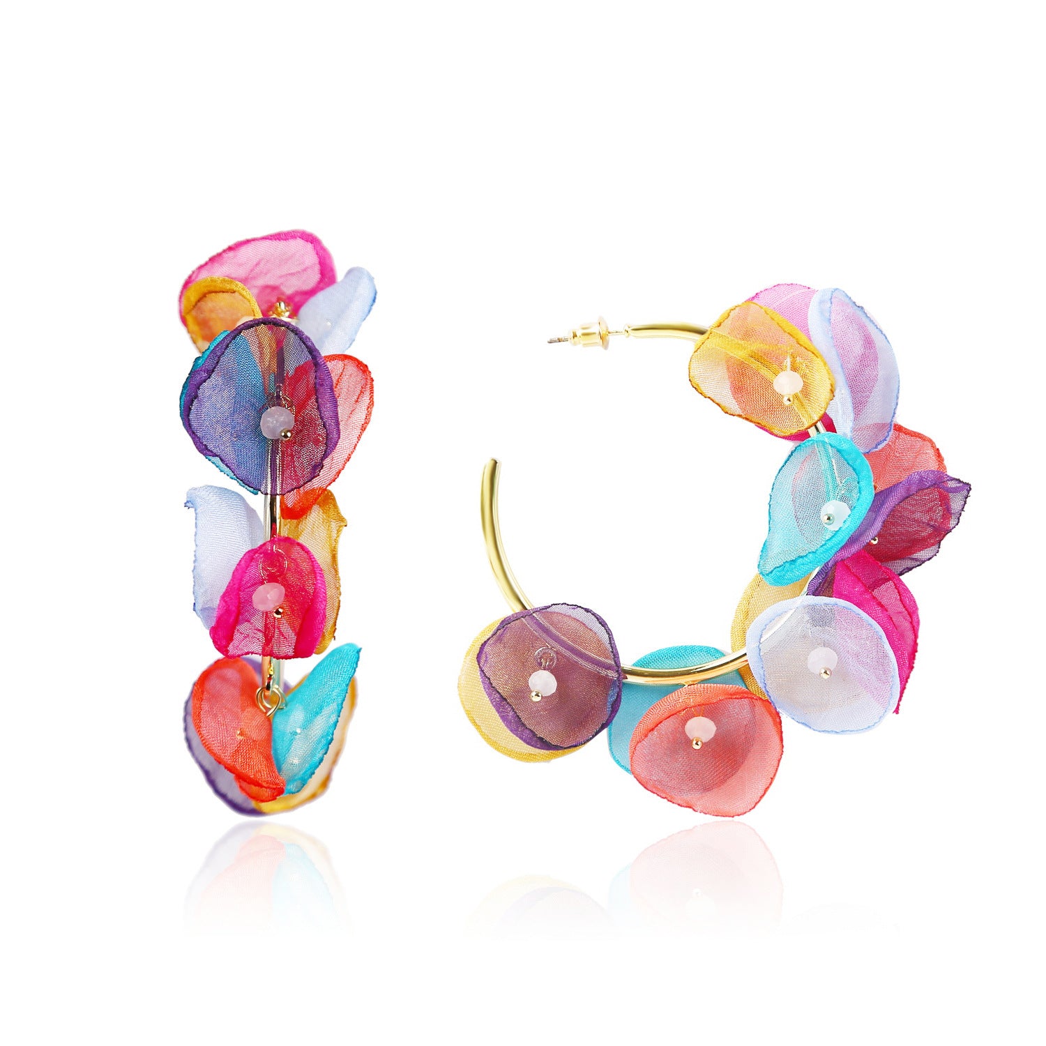 Floral Drop Earrings