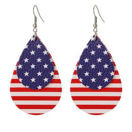 Silver-Plated Oval Hoop Earrings